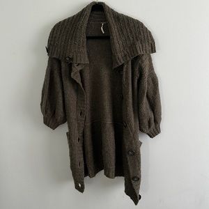 Free People Oversized Cardigan
